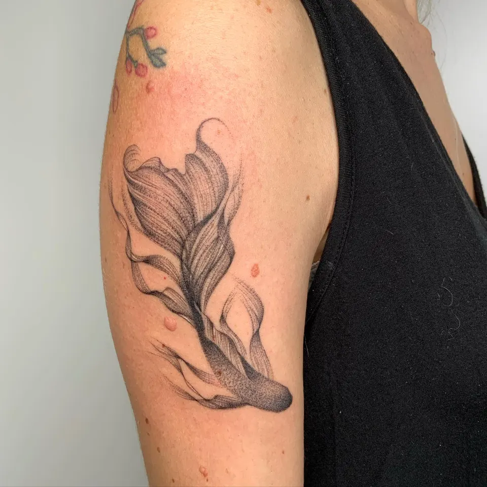 Tatouage « Poisson combattant »